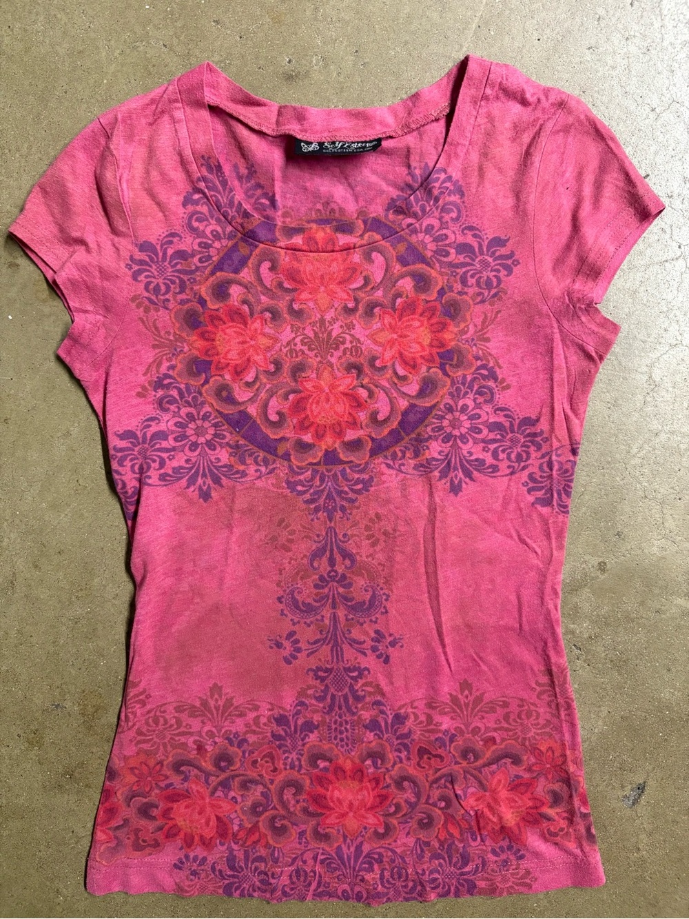 Self Esteem Pink Tee